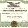 1967 Membership Certificate